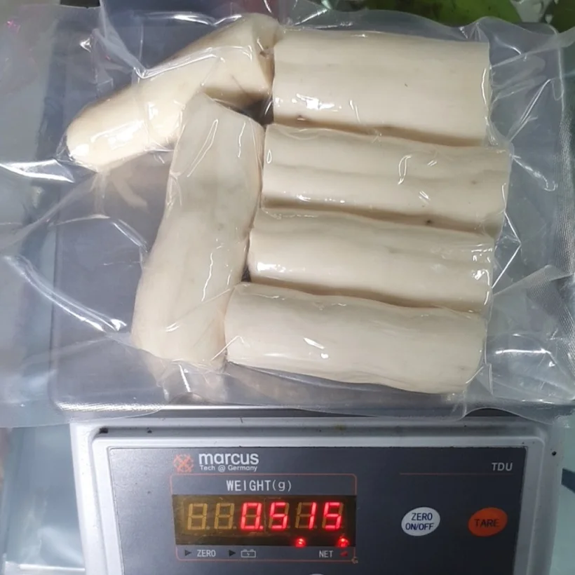 Sweet Cassava  Fruits Supplier Lowest Price Frozen FROZEN CASSAVA frozen  with 25kg/box origin Vietnam  fruit bulk