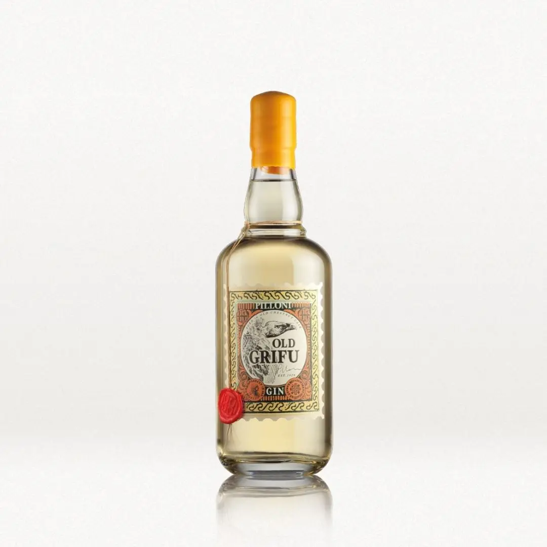 
Top Quality Aged Gin - Old Grifu - 70 Cl - Italian gin 
