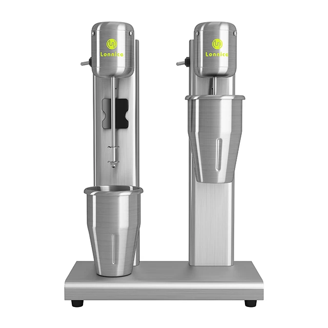 Блендер для молочных коктейлей из нержавеющей стали с чашкой из нержавеющей стали