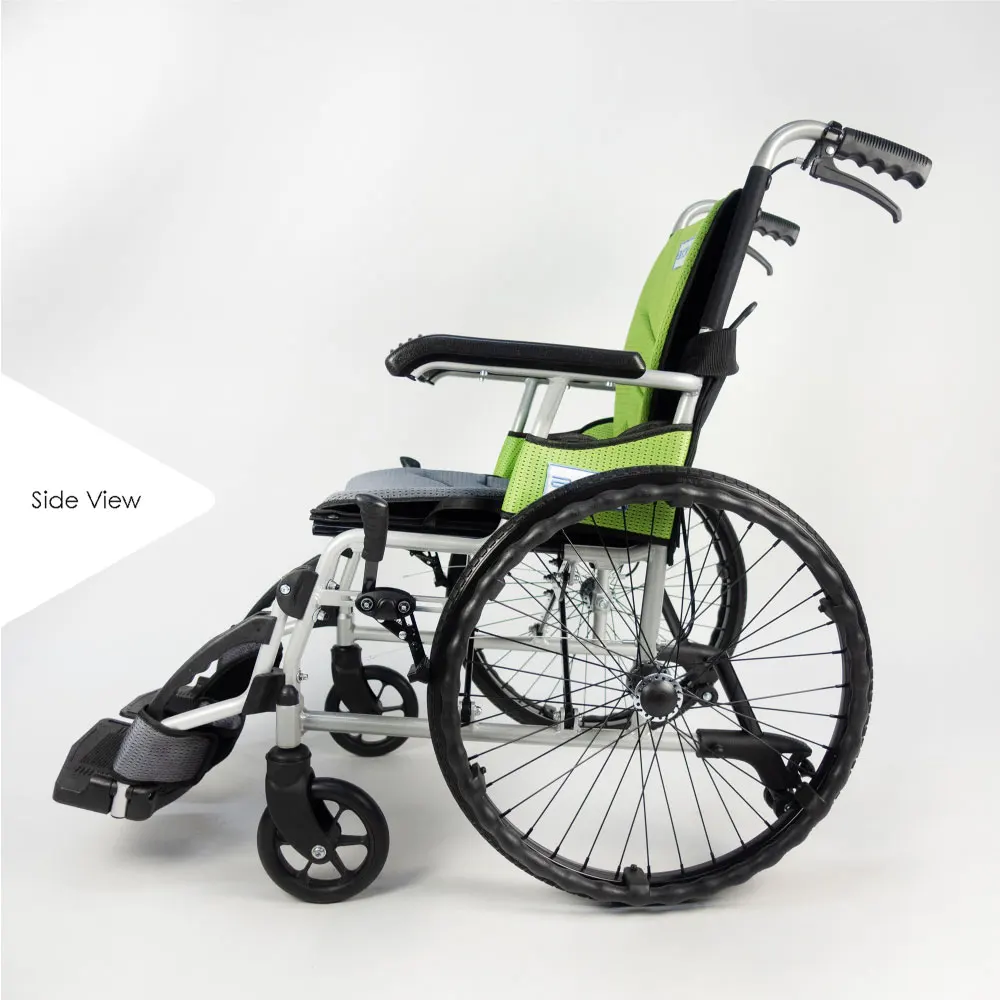 BION Comfy Wheelchair 4G Singapore Brand Lightweight Compact Folding Wheel chair Aluminium Travelling for Elderly