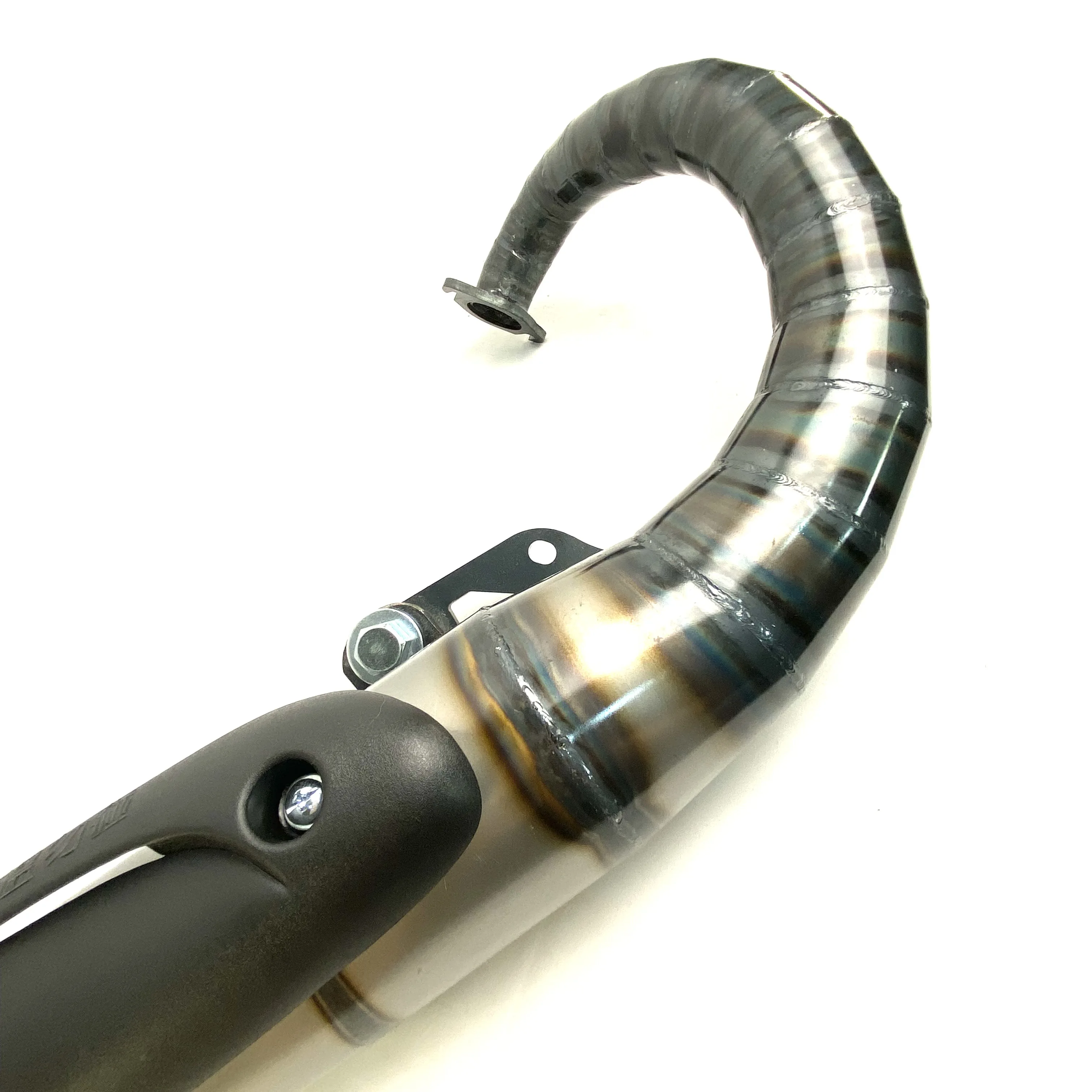 DIO50 Mute style exhaust pipe for Honda Dio AF18 AF25 125cc Tune Upgrade Dio 50 Motorcycle Muffler exhaust