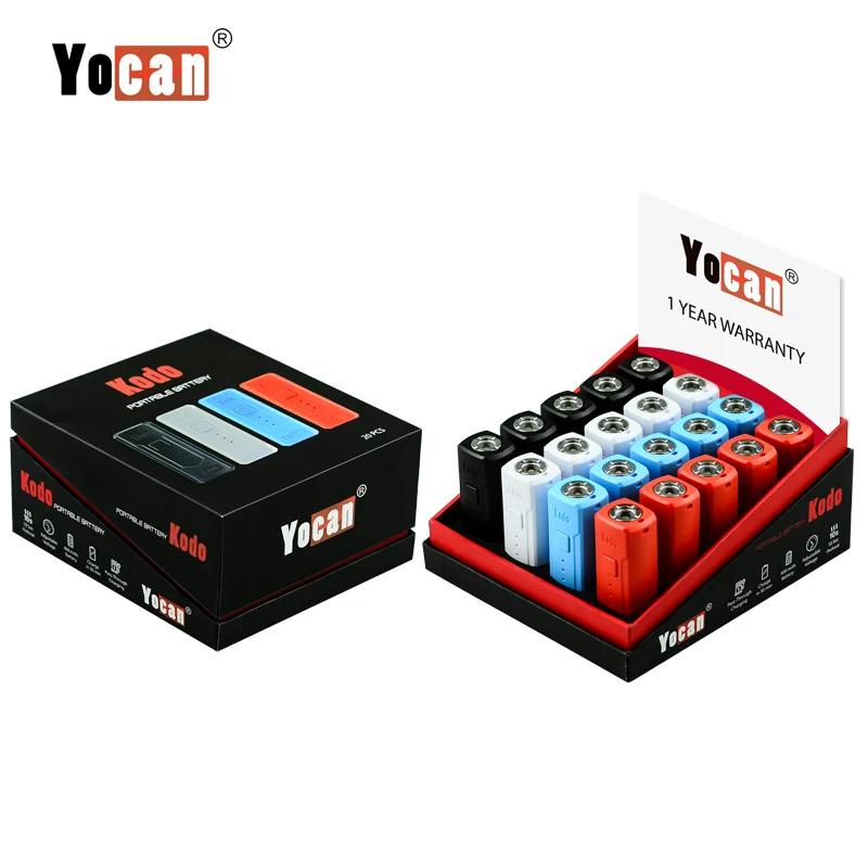 mini vape mod box yocan kodo 400mAh battery Preheat vape Mod kit