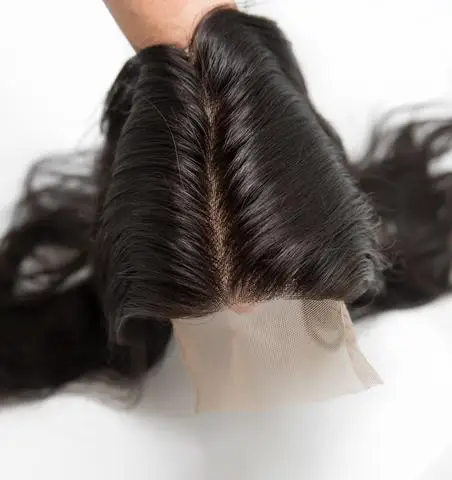 Оптовая продажа лучшее качество! Закрытие 5x5 без рамки черные прямые красивые топперы натуральный цвет волос