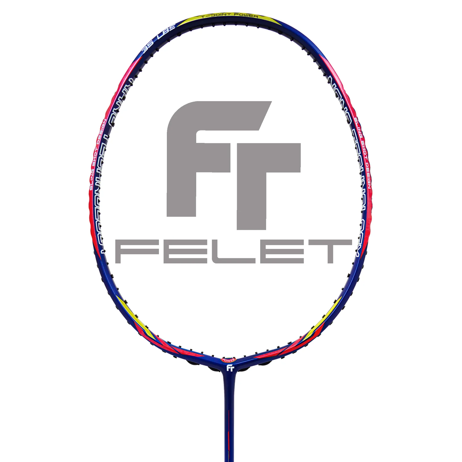 Ракетки для бадминтона FELET Master TJ Power, ракетка для бадминтона, T-образный шарнир для лучшего контроля
