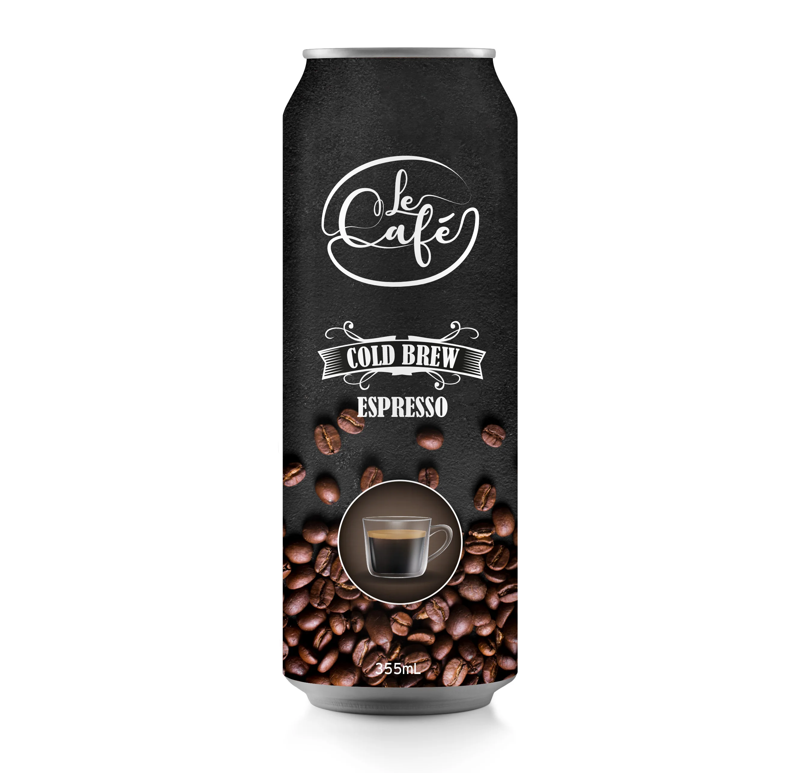 Холодный Кофе Le Cafe - Latte 355 мл консервированный здоровый напиток