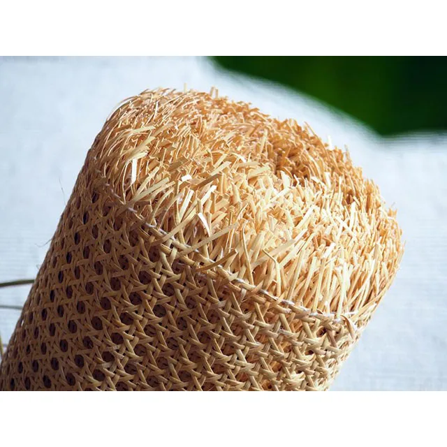 
Rattan cane webbing 1/2 mesh natural 0.50 m width - Rotin 