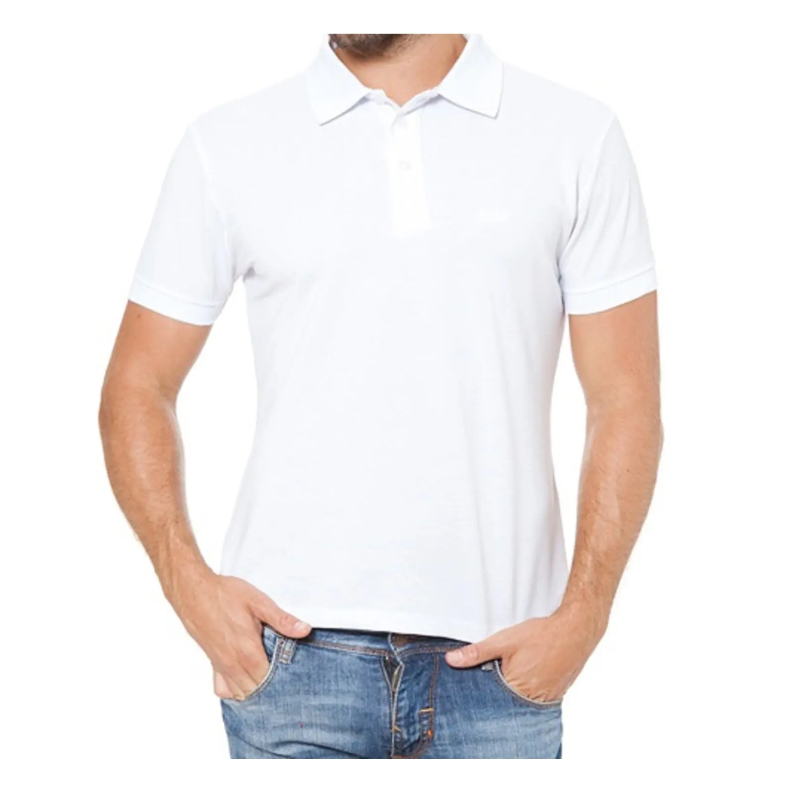 Polo Shirt High Quality Polo T shirt Men Cotton Plus Size Oversized Homme Custom Rugby Pima Cotton White Uniform Polo T-shirt