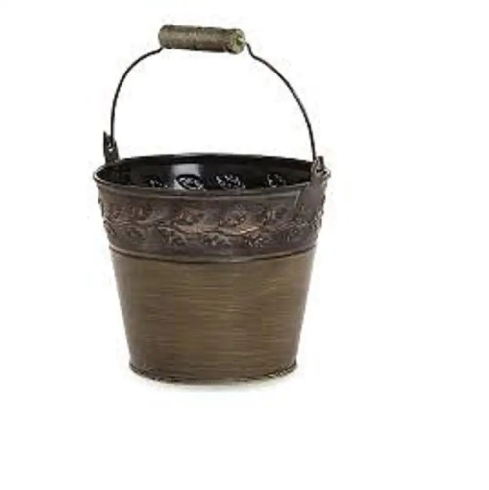 American style Antique Small metal planter pot Home & garden iron succulent artificial flower Bucket