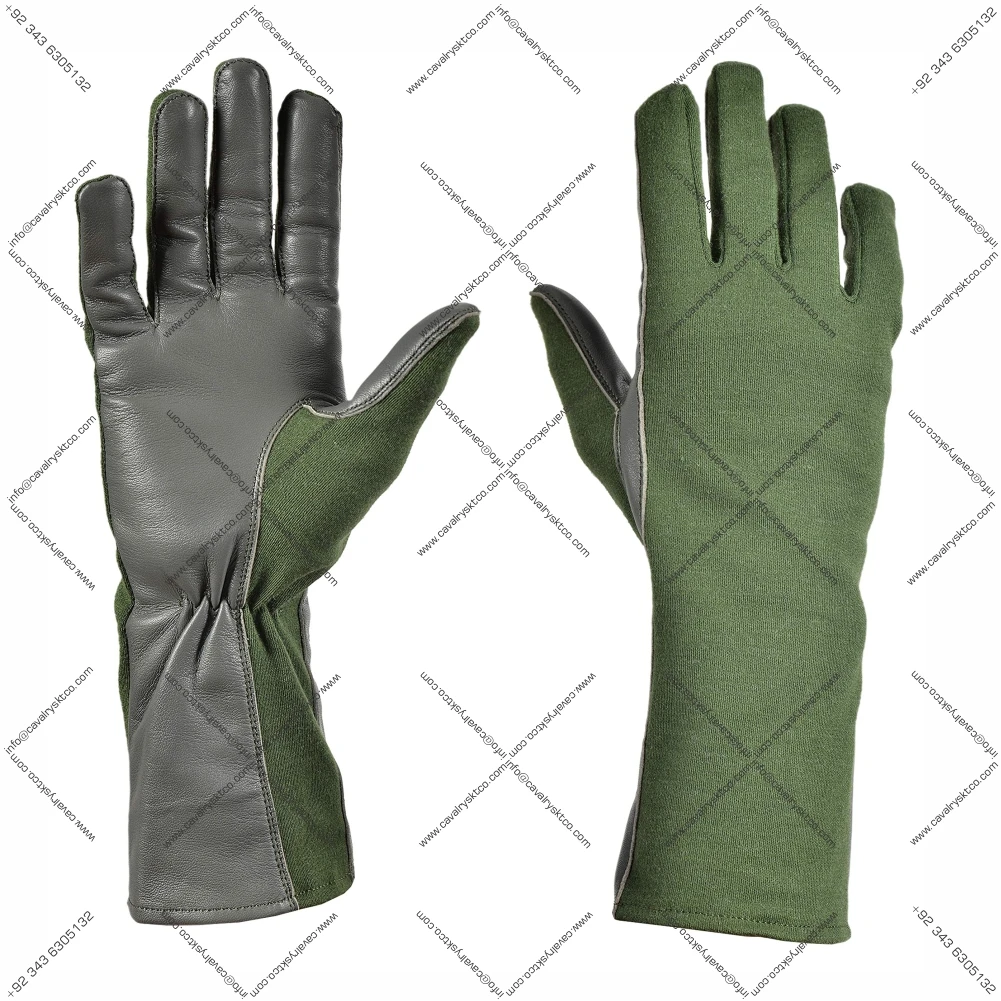 Wholesale  Nomex Flight Gloves | Aviation Sheep Leather Gloves| Pilot Nomex Gloves Manufacturers