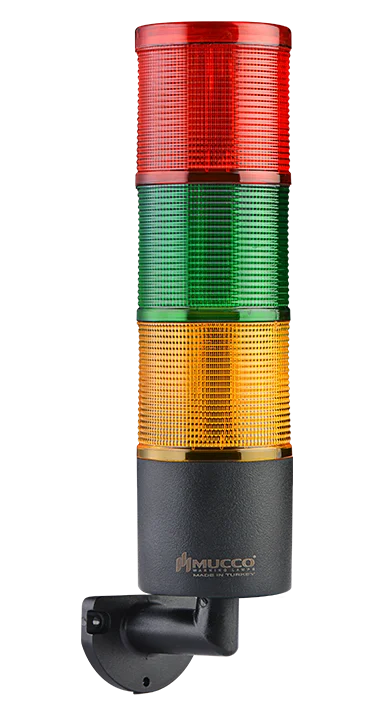 Best Seller High sound High Light Steady Flashing Rotary Strobing With Buzzer Led Tower Light With 2 Layer