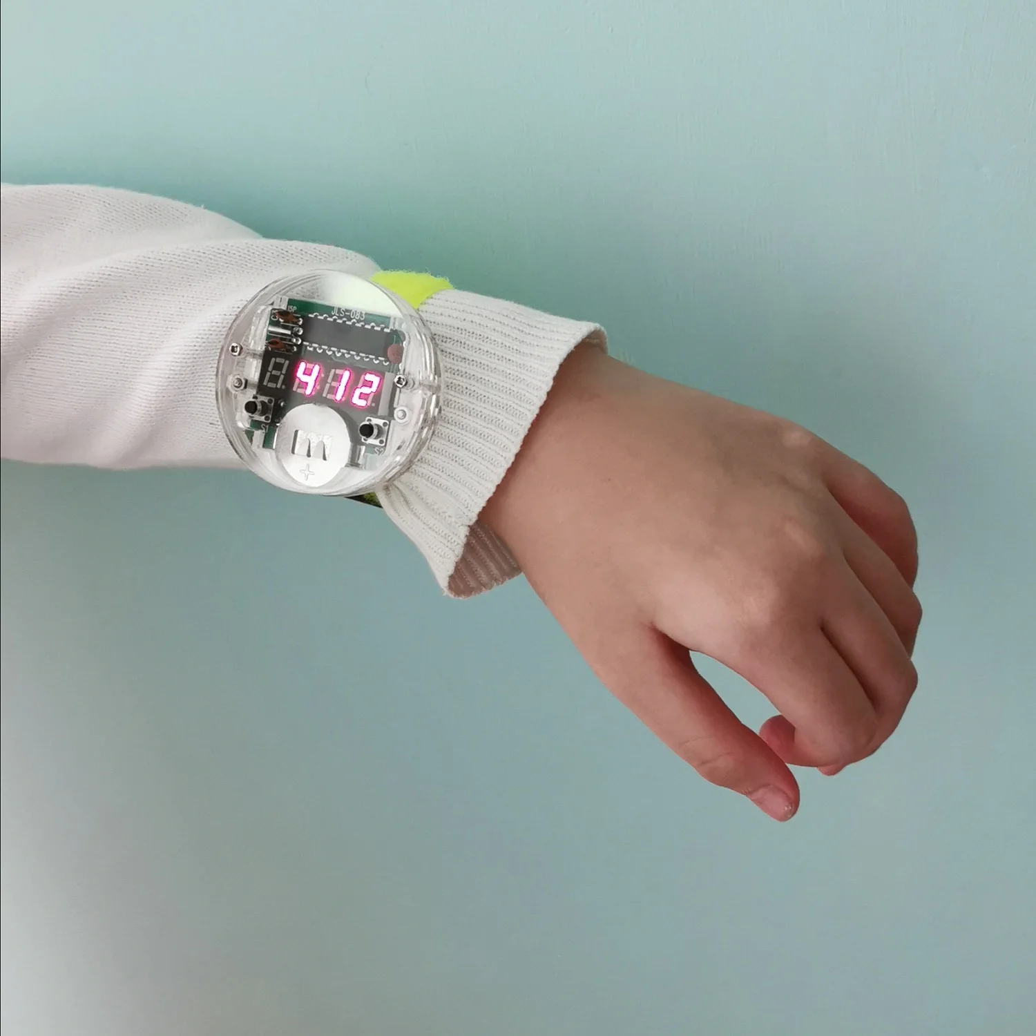 Self assembly electronics DIY LED watch kit