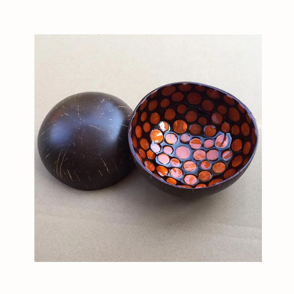 Coconut products High quality eco friendly nice MOP eggshell coconut bowl from Viet Nam Cocobowl and spoons
