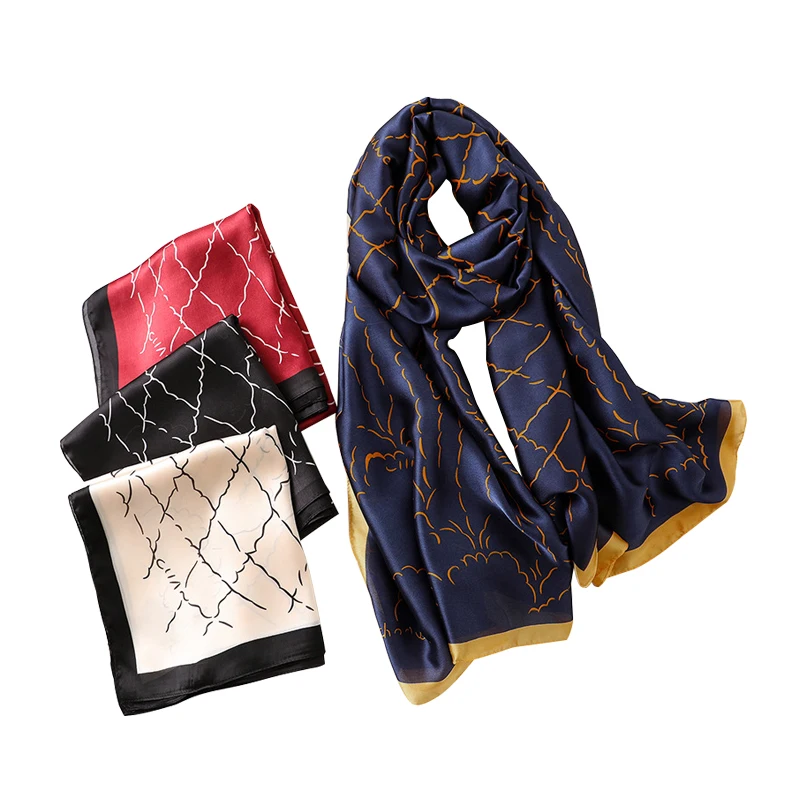 Flower Cotton Linen Scarf with Tassel Gold Muslim Women Scarf Hijab Custom Size Ladies Beautiful Scarfs Customized Color Spring