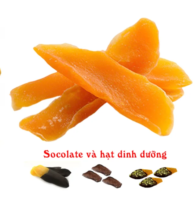 Factory Price Delicious Sweet Soft Dried Mango 500gr 100% Natural Made In Viet Nam