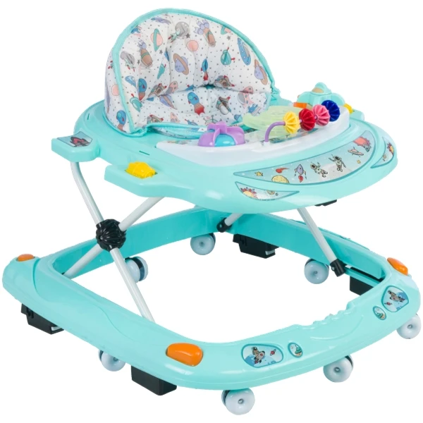 New Baby Walker Multi Colors Musical Light Botton Toys Toddler Carrier Walker Trend Smart Activity Table Wholesale OEM Turkey