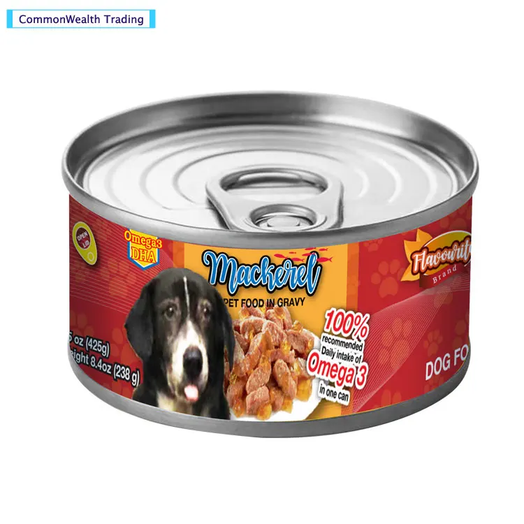 Горячая Распродажа, высокое качество, упаковка 14 унций, корм для собак, скумбрия, рыба в консервах/олове