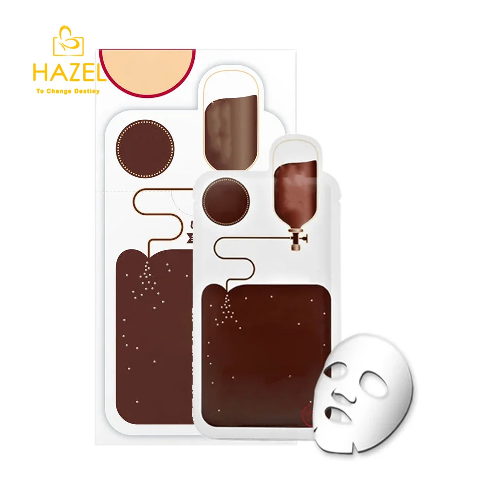 Package Of Anti-Aging Paper Mask Processing Services- Hydrating Dry Skin Anti-Aging Anti-Wrinkle Facial Mask