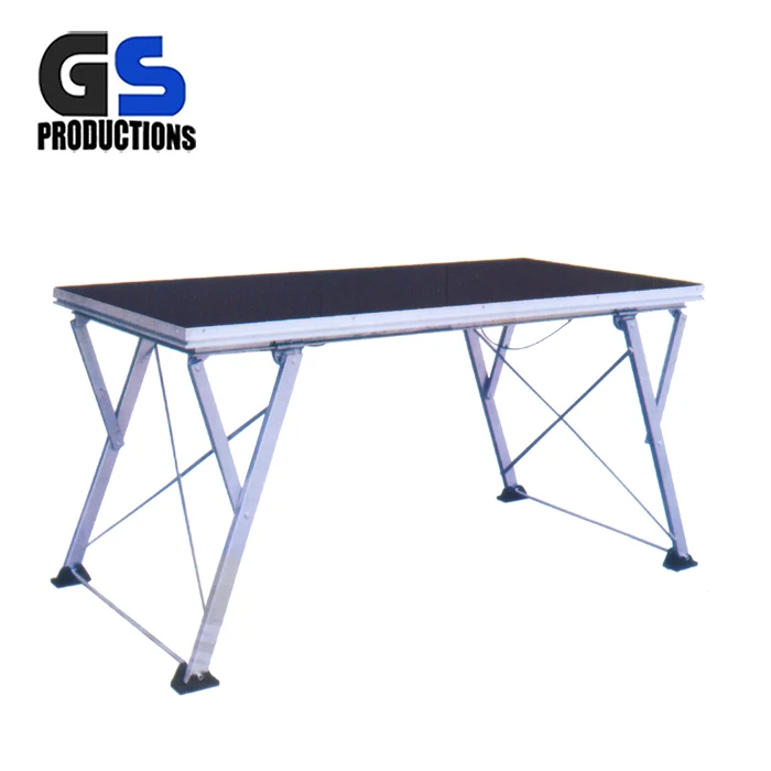 High Quality Aluminum outdoors movable folding portable stage platform