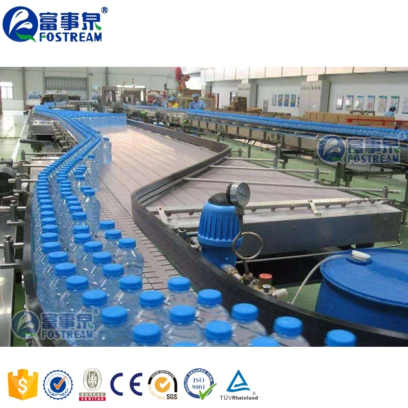 Automatic CGF 12-12-4 Purified Water Filling And Capping Machine / Plastic Bottled Water Manufacturers