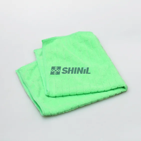 Multi size high quality 350gsm microfiber towels cleaning cloth manufacturer in Korea car face bath lens screen use