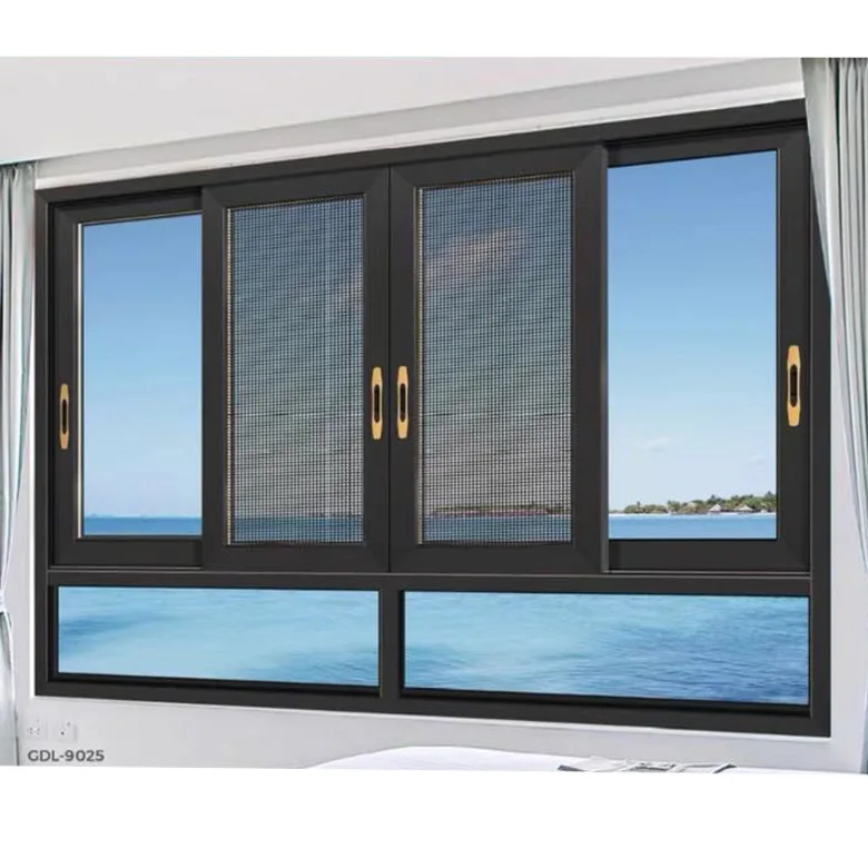 Cheap price custom sliding window price philippines 3 tracks sliding window