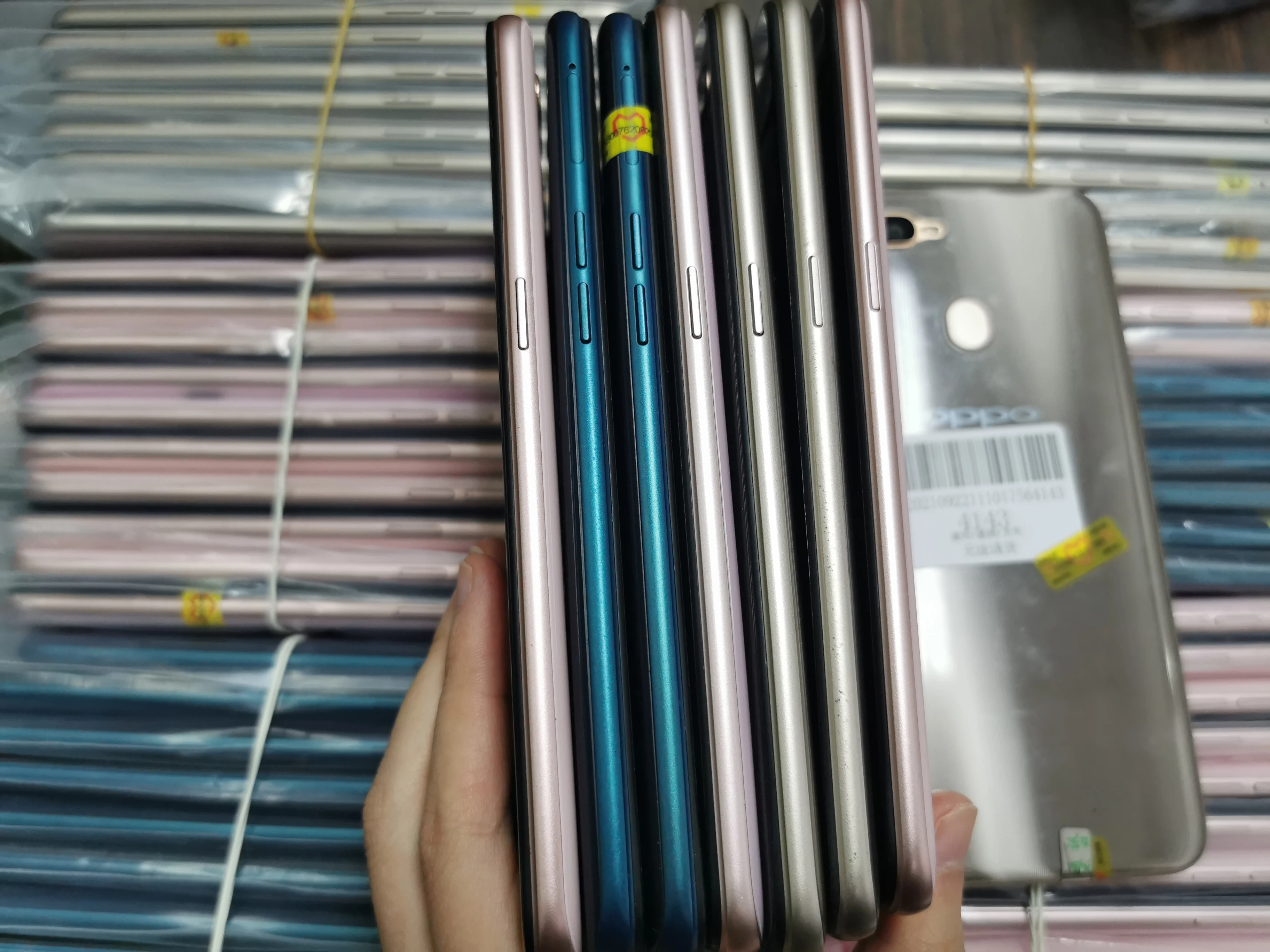 Wholesale Oppo A7 Original high quality 4GB+64GB 6.2 inch Snapdragon android 4G mobile fone low price used oppo smartphone