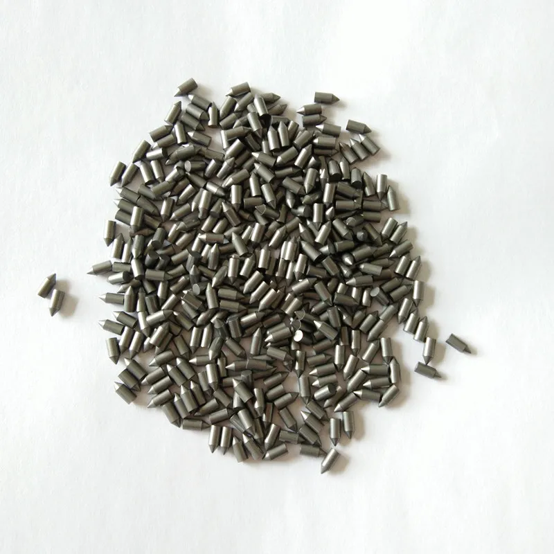 high wear resistance YG8 tungsten carbide tips for glass breaker dia3x8mm