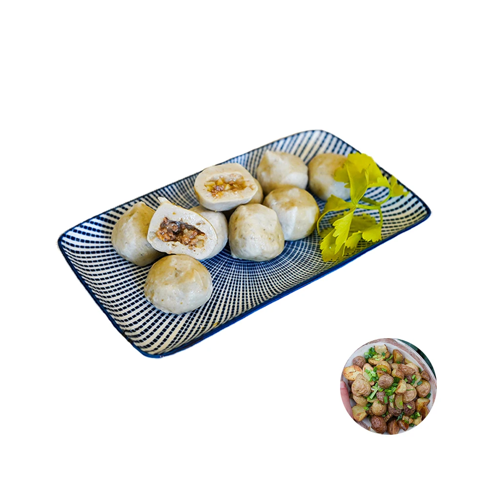 taiwan seafood products bamboo shoots pork fish ball for shabu shabu