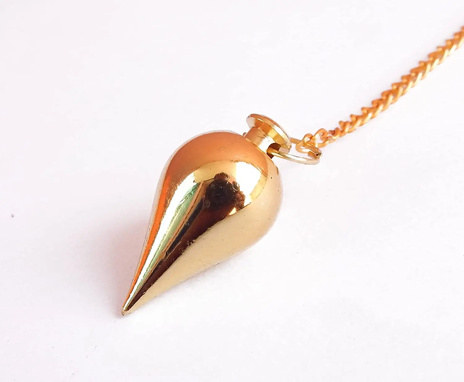 Handmade Spiritual Gift Healing Metal Pendulums Divination Brass Pendulum Design 07 with MUNTAHA AGATE for Reiki Healing
