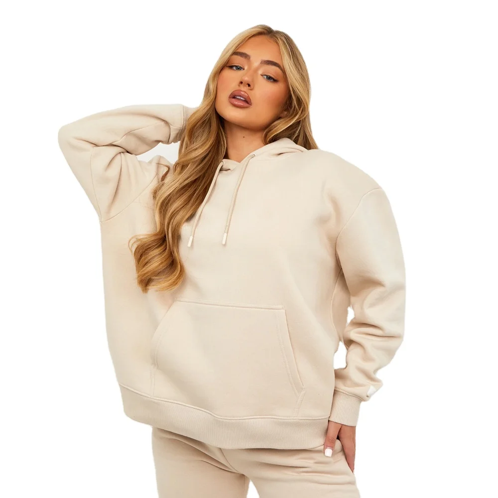 Женские комплекты для бега из 2 предметов спортивный пуловер толстовки спортивные штаны костюмы комплект двух наряды с меховой подкладкой