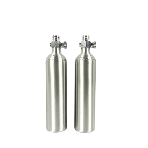 TPED/ISO7866 0.5L аквариумный co2 цилиндр с W21.8 on/off клапаном для аквариумных
