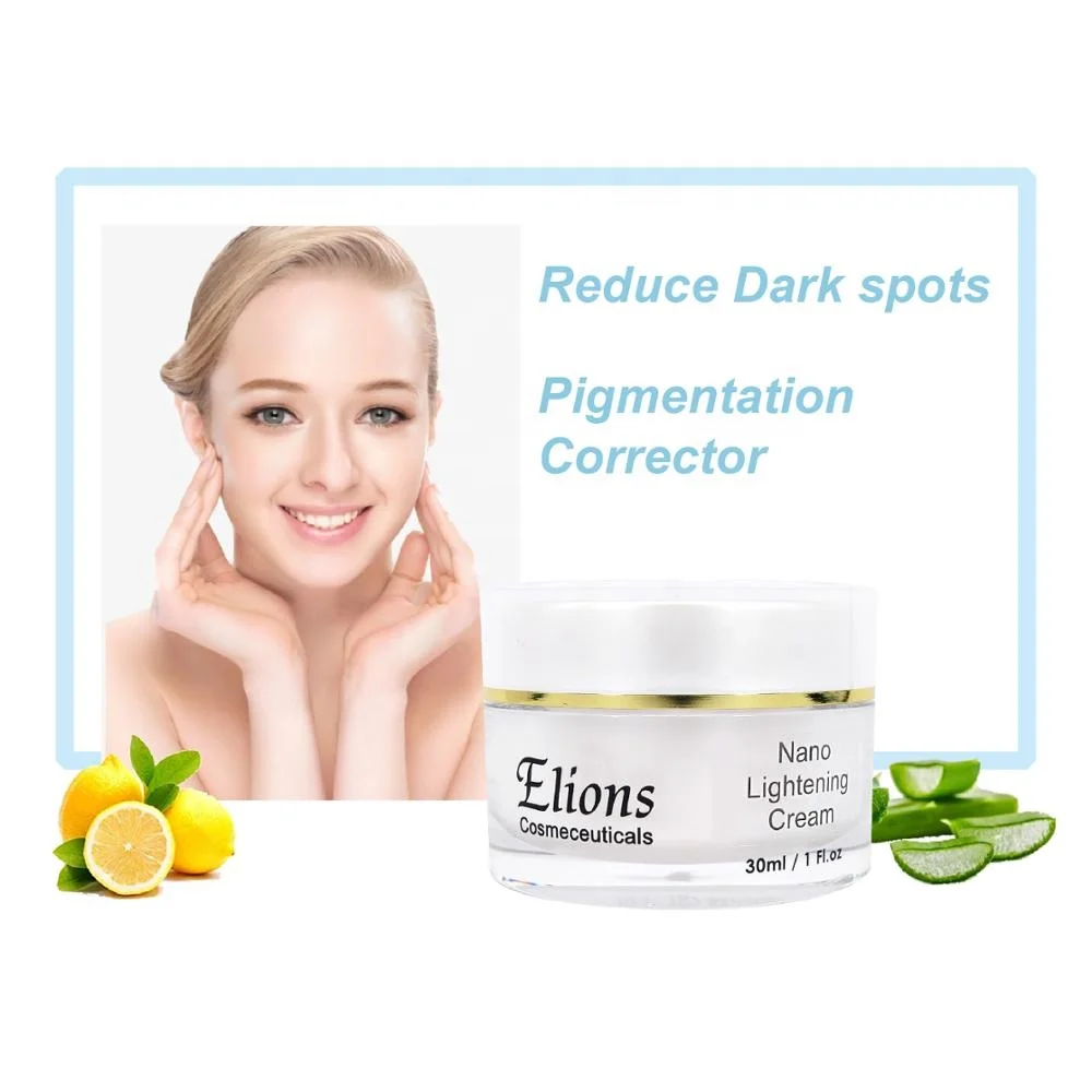 Best Nano Whitening Shimmering Cream Skin Tone Lightening Immediate Anti-Spot Treatment Moisturizer Facial Skincare Natural