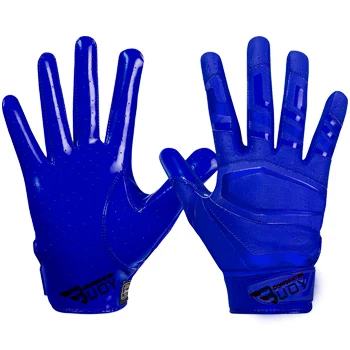 
Cheap Football Sports Silicon Gloves Goalkeeper Receiver American Gloves for Sportswear 
