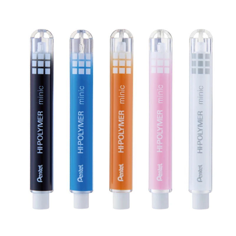 FOR PENTEL STA-ZE82 HI-POLYMER minic plastic rubber student changeable core mini pen type