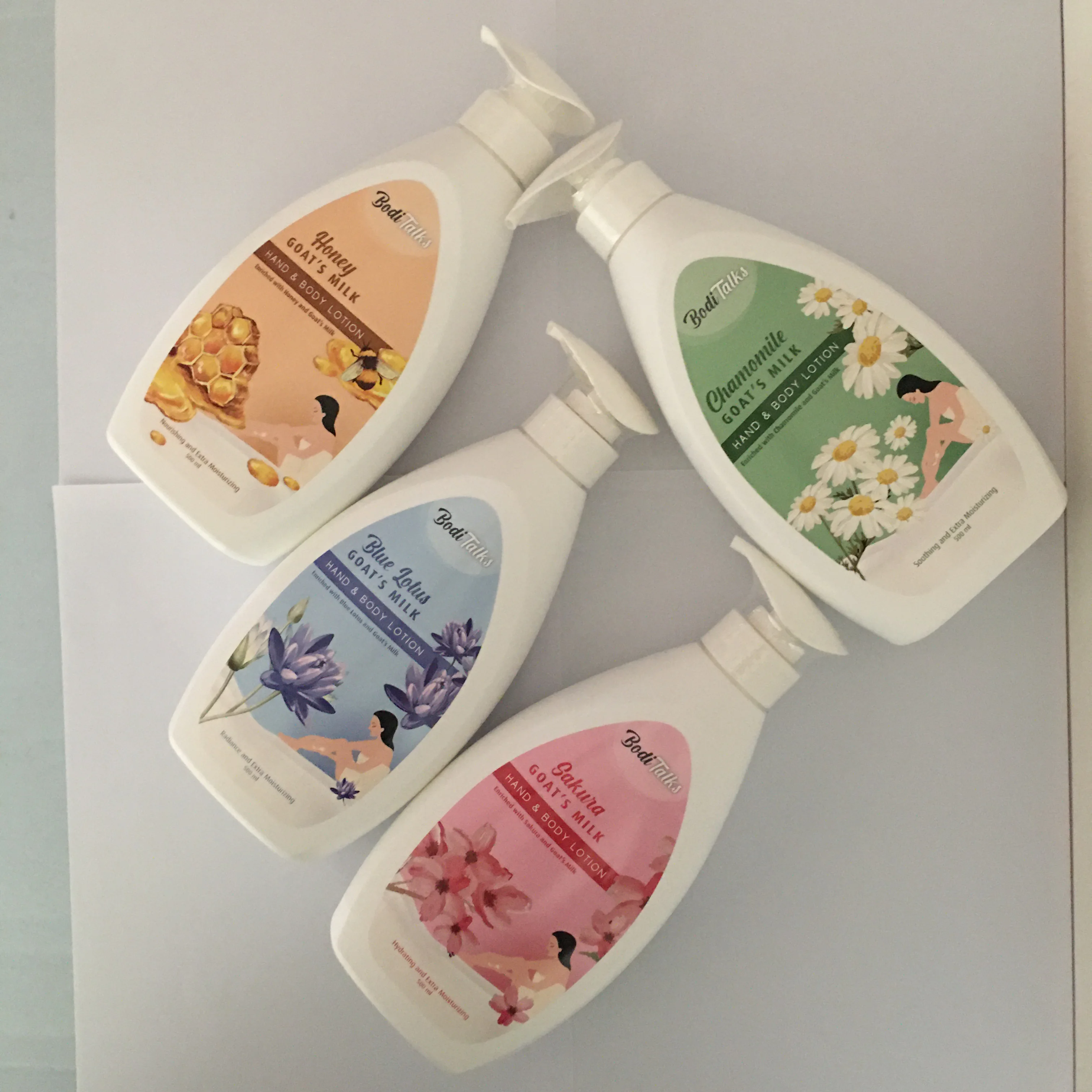 Hot Selling Natural body lotion goat milk bleaching body lotion moisture body lotion for all skin care