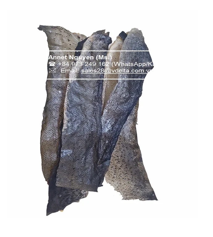 CHEAP PRICE DRIED SALMON/PANGASIUS/ BASA FISH SKIN // Amy +84 383 655 628