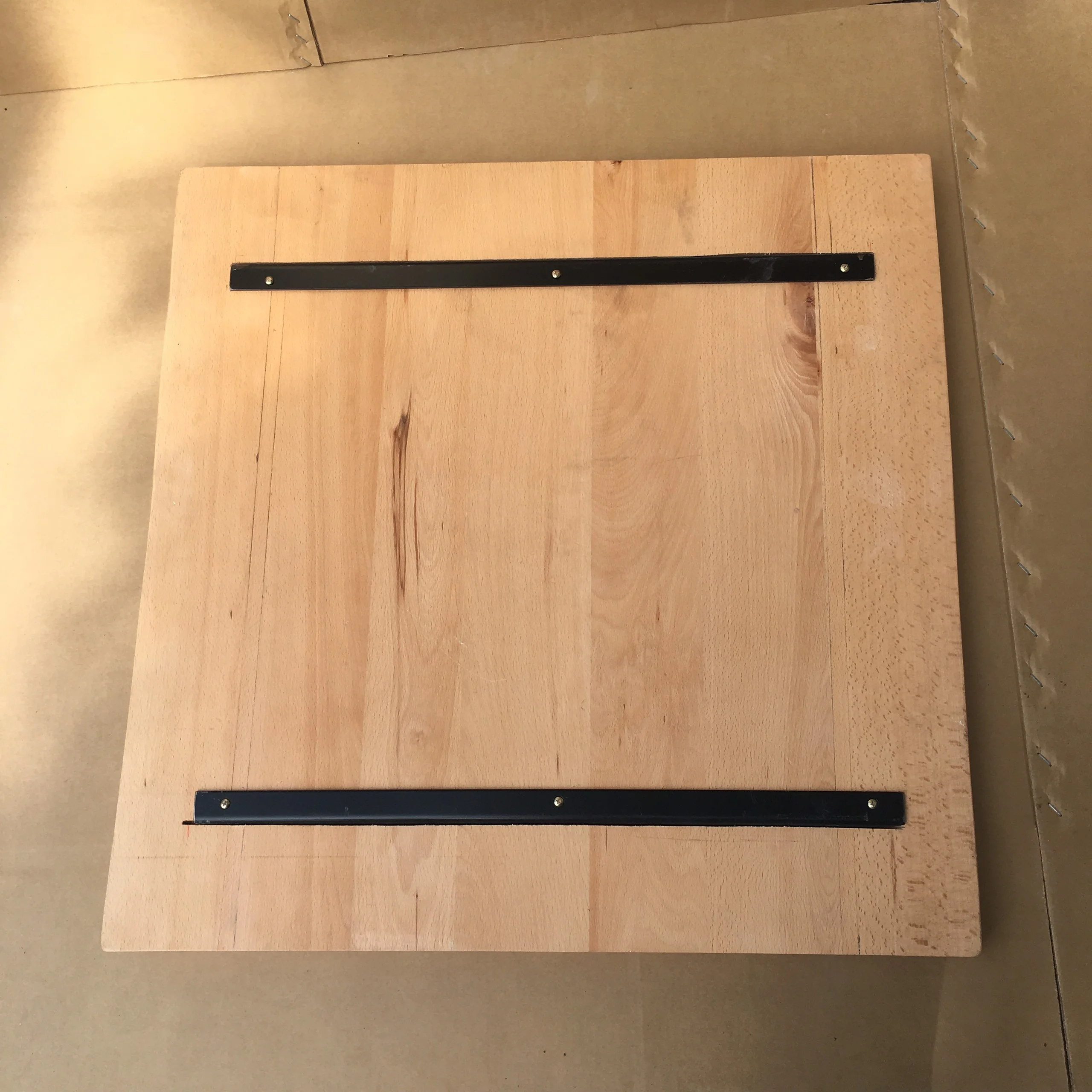 Custom Vietnam Furniture Supplier Coffee Shop Solid Wooden Table Tops