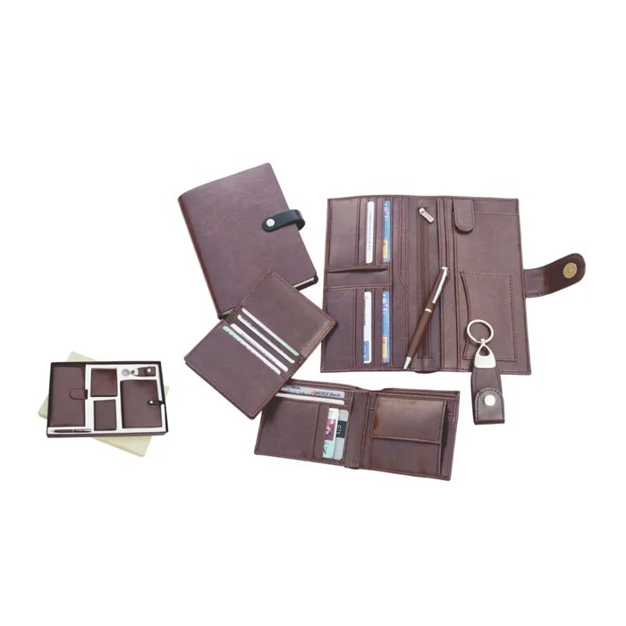 Wholesale Premium Trending Best Quality Wholesale Cheap Price Manufacturer Leather Brown Color Gents Wallet Ladies Wallet