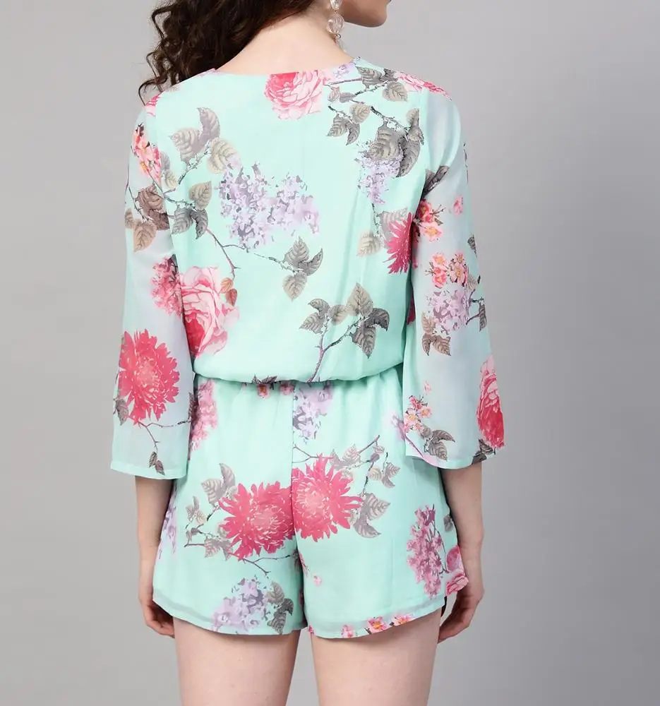 
Clothing womens no minimum order quantity custom vintage printed casual boho mini dress 