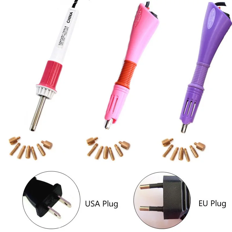 
Top DIY Sets 2000pcs/Box SS10 DMC Hotfix Rhinestones Hot Fix Rhinestone Applicator Wand Sets 