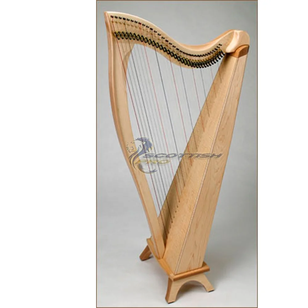 34 String Harp Playing Music Custom Logo 34 String Lever Harp Best Quality Harp/custom Harp/custom Color Harp