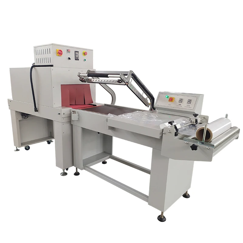 ULF-5545 Manual L Sealer and Shrink Tunnel Semi Automatic Shrink Wrapping Machine