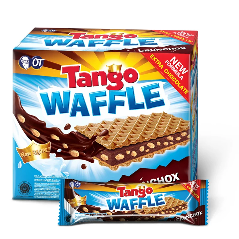
Tango Waffle Crunchox 160gr Biscuit Wafer BISCUITS Chocolate Flavour Rectangular Sandwich Wafer 2.55 Kg CRISPY Normal Flour 
