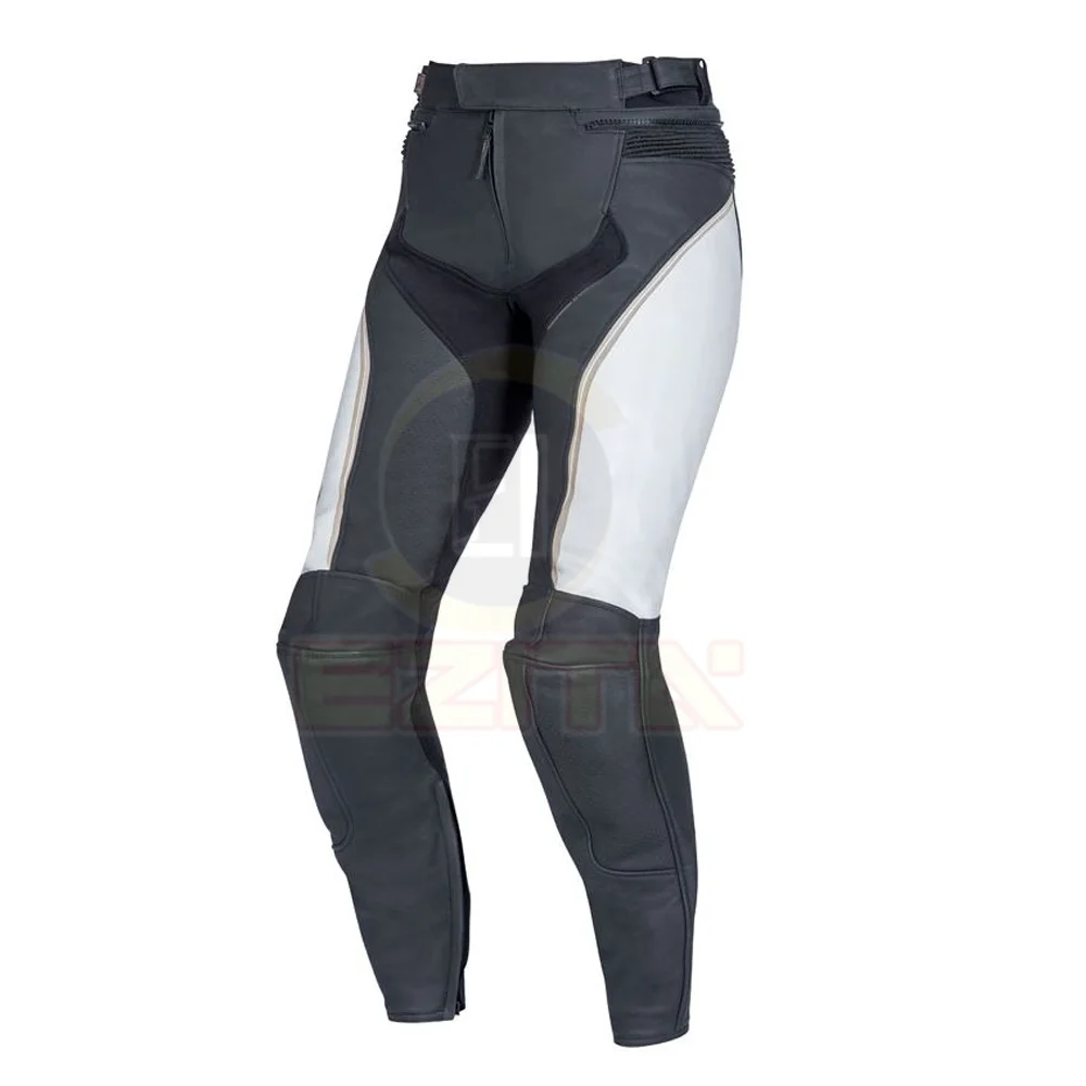 Новый стиль профессиональные кожаные мужские брюки для мотогонок