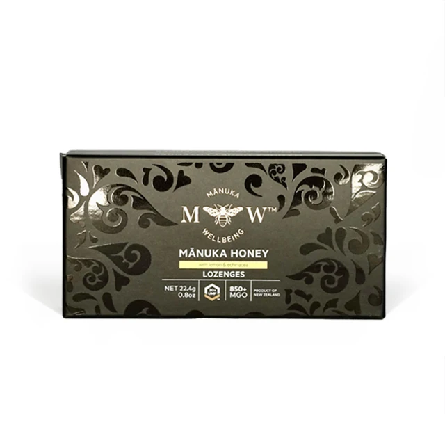 Manukawellbeing - Manuka Honey Lemon & Echinacea 8 pack , Certified UMF 20+ / MGO 850 + 2.8Grams 40PK