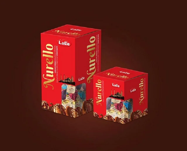 LALE NURELLO MILKY HAZELNUT COCOA CREAM FILLED  COMPOUND CHOCOLATE