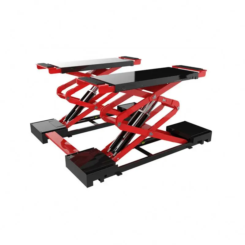 table 3m china underground garage Motorcycle hydraulic Hydraulic Underground mounted elevator lifts double 4 ton scissor lift