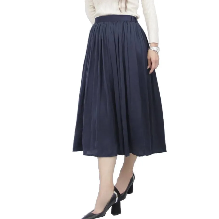 Wholesale Ladies Woven A-Line Casual Skirt