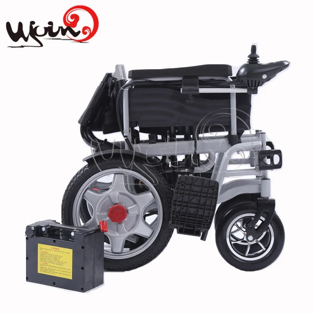 2023 Lightweight foldingwheel chair motor electric joystick electric wheelchair