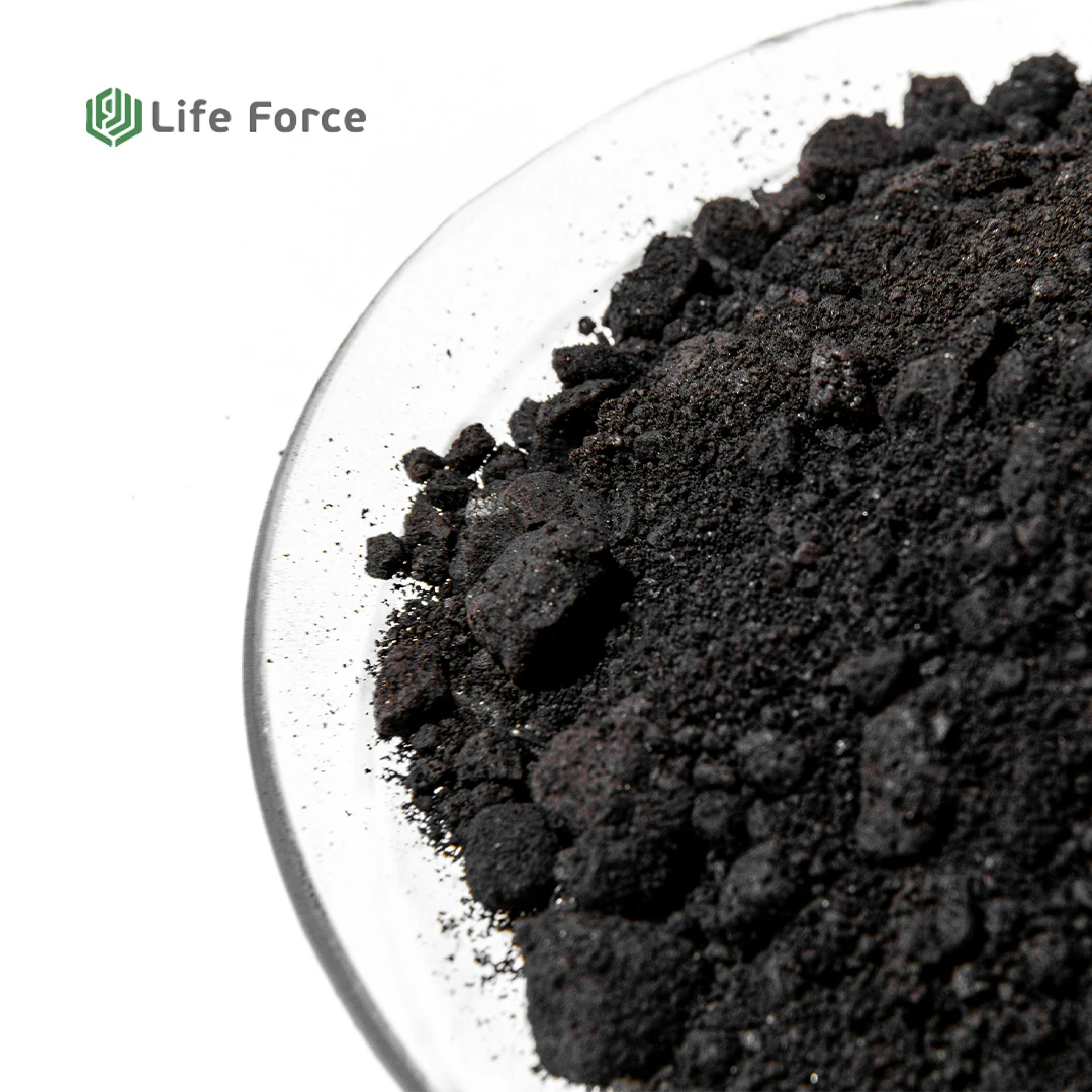 Organic Fertilizer Agriculture Grade Organic Humic Acid Leonardite Class C Life Force SL 102/25 Organic Humic Acid Powder